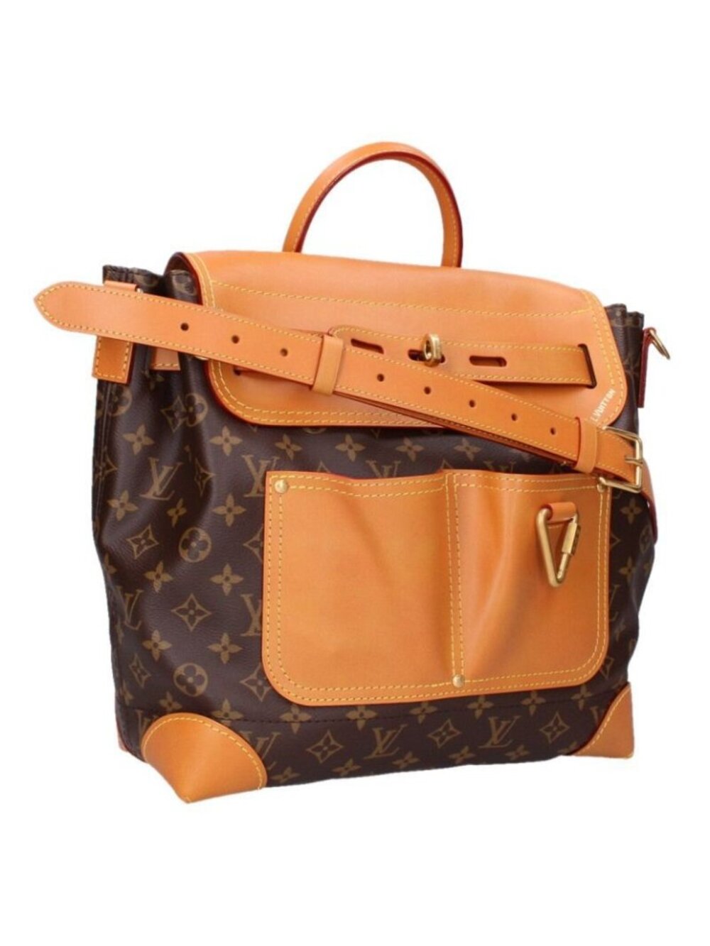 Louis Vuitton Steamer 30 Monogram Canvas 3way Handbag 30